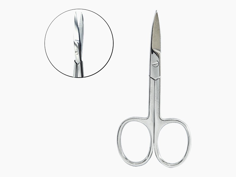 Ciseaux à ongles droits en acier inoxydable | qualité professionnelle