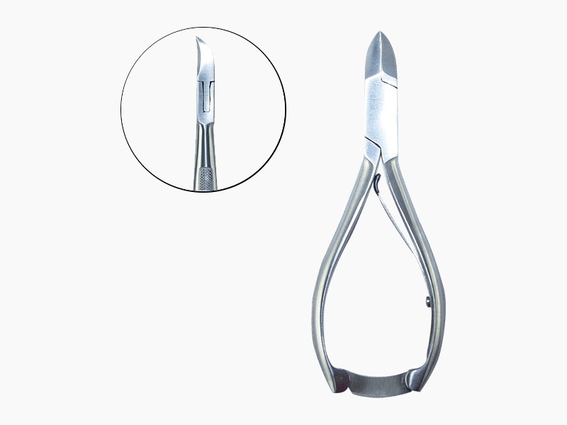 Pince à ongles pour les mains de qualité professionnelle en acier inox