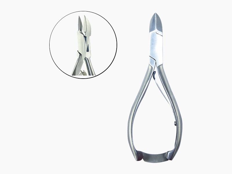 Pince à ongles incarnés de qualité professionnelle en acier inox