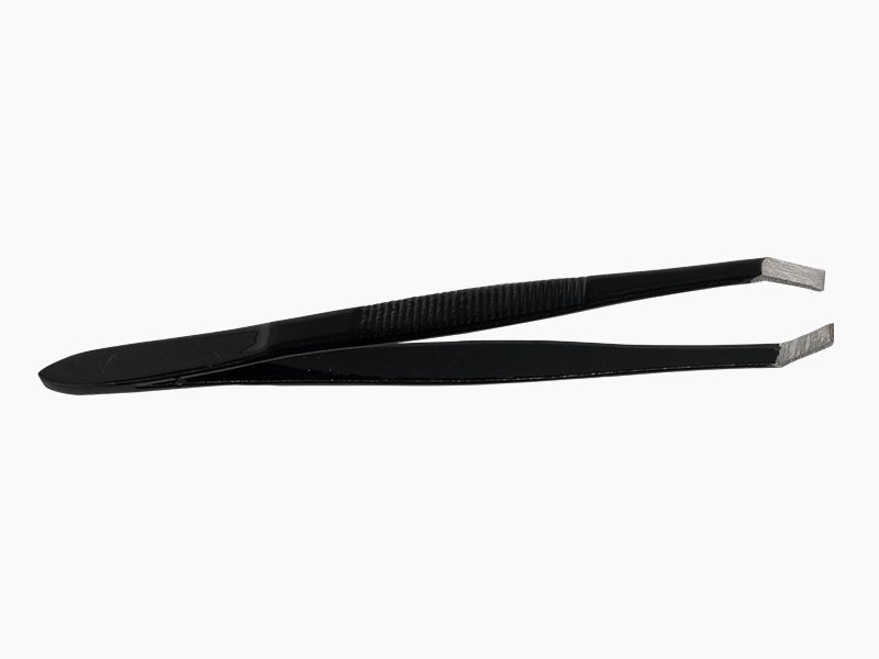 Pince à épiler à mors crabes pour les poils duvet du visage