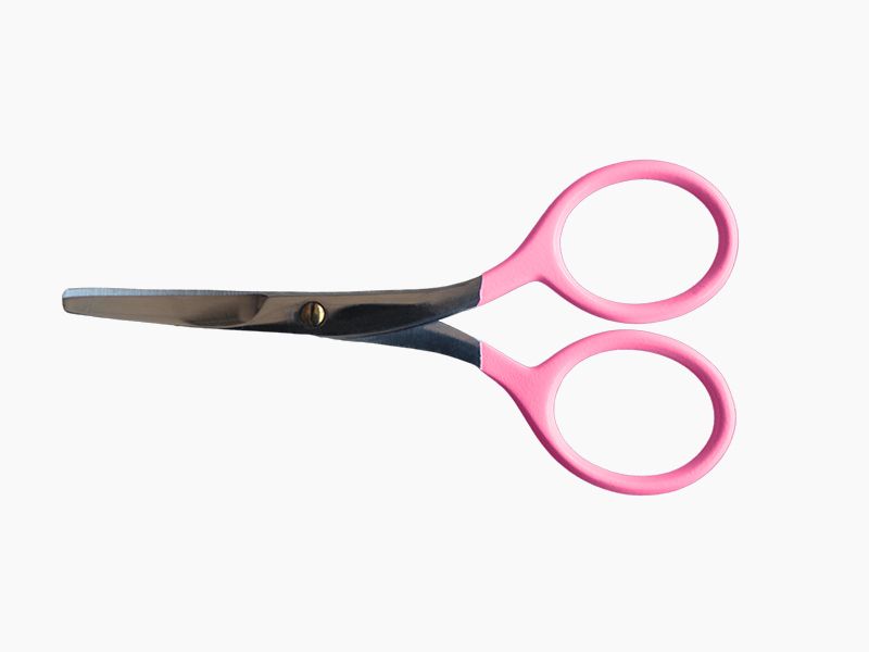 Ciseaux de sécurité à bout arrondis pour les ongles de bébé /nourrison