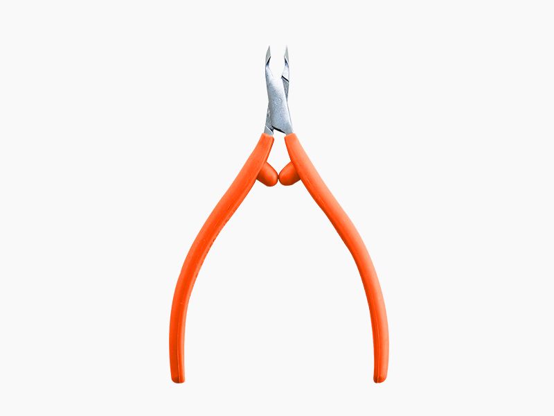 Pince à envies/cuticules mors 3mm inox légèrement concaves