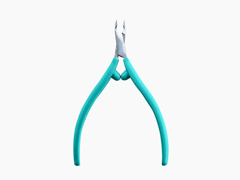 Pince à envies/cuticules mors 3mm inox légèrement concaves