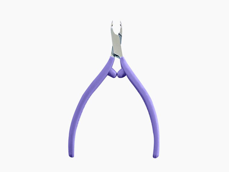 Pince à envies/cuticules mors 5mm inox légèrement concaves